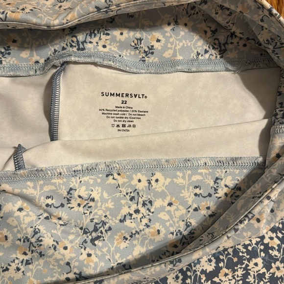 Summersalt Floral Leggings - Picture 3 of 5